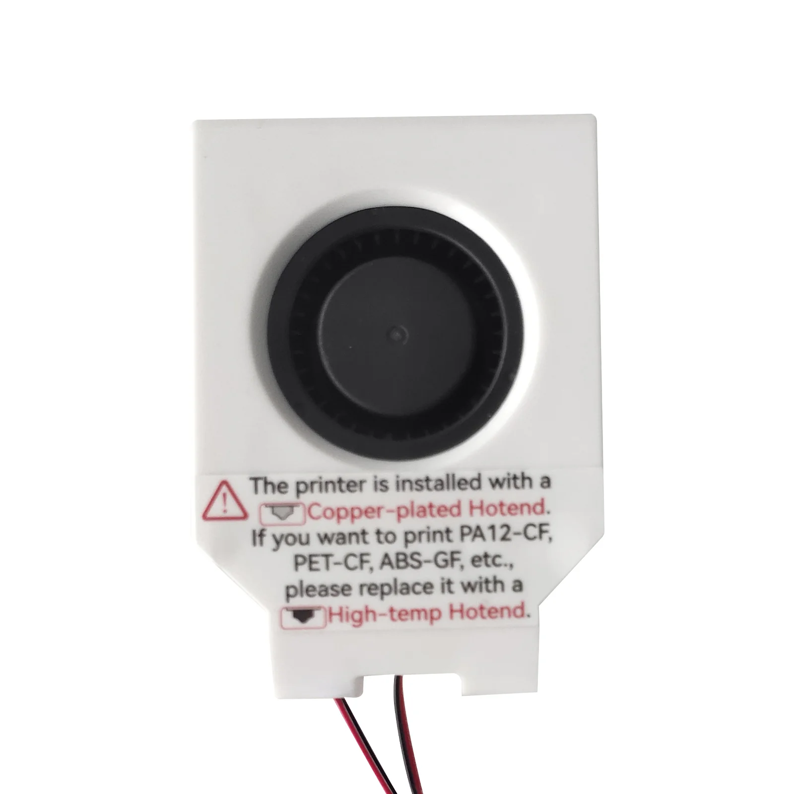 X-Plus 3/ X-Smart 3 Printhead Cover (lncludes small fan)